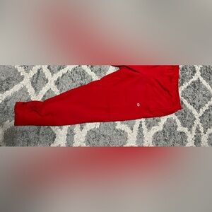 Wonderwink red scrub bottoms